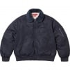 Supreme AOI Nylon Bomber Jacket (SS25) - Navy