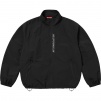Supreme Contrast Zip Track Jacket (SS25) - Black