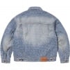 Supreme Fuck Stitch Denim Trucker Jacket (SS25) - Blue
