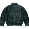Supreme Ponyhair Varsity Jacket (SS25) - Green