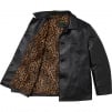 Supreme Supreme Schott Leather Car Coat (SS25) - Black