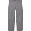 Supreme Work Pant (SS25) - White Houndstooth