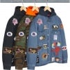 Supreme Patches Hooded Zip Up Shirt (SS25) - Group Shots
