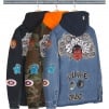 Supreme Patches Hooded Zip Up Shirt (SS25)