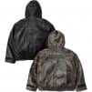 Supreme Supreme Marithé + François Girbaud Hooded Leather Flight Bomber Jacket (SS25)