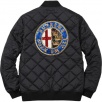 Thumbnail for Sequin Patch Quilted Bomber