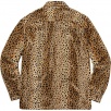 Thumbnail for Cheetah Pile Zip Up Shirt