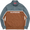 Thumbnail for 2-Tone Half Zip Sweatshirt