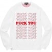 Thumbnail for Supreme HYSTERIC GLAMOUR Fuck You Sweater