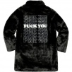 Thumbnail for Supreme HYSTERIC GLAMOUR Fuck You Faux Fur Coat