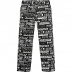 Thumbnail for Supreme HYSTERIC GLAMOUR Text Work Pant