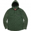 Thumbnail for Hooded Fleece Nylon Shirt