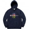 Thumbnail for Supreme Champion Stacked C Hooded Sweatshirt