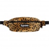 Thumbnail for Leopard Fleece Waist Bag