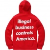 Thumbnail for Illegal Business Hooded Sweatshirt