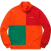 Thumbnail for Color Blocked Half Zip Sweatshirt