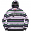 Thumbnail for Striped Hooded Sweatshirt