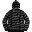 Thumbnail for Repeat Zip Up Hooded Sweatshirt