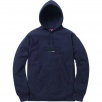 Thumbnail for Embossed Logo Hooded Sweatshirt