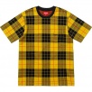 Thumbnail for Jacquard Tartan Plaid Pocket Tee