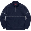 Thumbnail for Logo Piping Half Zip Sweatshirt