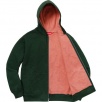 Thumbnail for Contrast Zip Up Hooded Sweatshirt