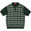 Thumbnail for Plaid Knit Polo