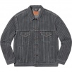 Thumbnail for Supreme Levi's Pinstripe Trucker Jacket