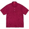 Thumbnail for Jacquard Logo Silk Polo