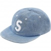 Thumbnail for Washed Chambray S Logo 6-Panel