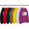 Thumbnail Supreme Champion Label Hooded Sweatshirt