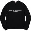 Thumbnail for Supreme Comme des Garçons SHIRT Sweater