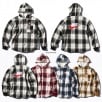 Thumbnail Supreme Nike Plaid Hooded Sweatshirt