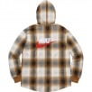 Thumbnail for Supreme Nike Plaid Hooded Sweatshirt