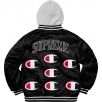 Thumbnail for Supreme Champion Hooded Satin Varsity Jacket