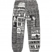 Thumbnail for Newsprint Skate Pant