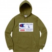 Thumbnail for Supreme Champion Label Hooded Sweatshirt