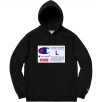 Thumbnail for Supreme Champion Label Hooded Sweatshirt