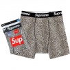 Thumbnail for Supreme Hanes Leopard Boxer Briefs (2 Pack)