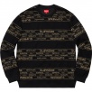 Thumbnail for Metallic Jacquard Crewneck