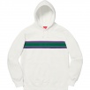 Thumbnail for Chest Stripe Logo Hooded Sweatshirt