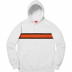 Thumbnail for Chest Stripe Logo Hooded Sweatshirt