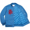 Thumbnail for Pinstripe Varsity Jacket