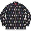 Thumbnail for Patchwork Zip Up Shirt