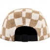 Thumbnail for Checkerboard Bouclé Camp Cap