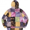 Thumbnail for Patchwork Tie Dye Hooded Sweatshirt