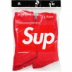 Thumbnail for Supreme Hanes Crew Socks (4 Pack)