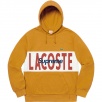 Thumbnail for Supreme LACOSTE Logo Panel Hooded Sweatshirt