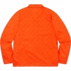 Thumbnail for Snap Front Jacquard Logos Twill Jacket