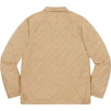 Thumbnail for Snap Front Jacquard Logos Twill Jacket
